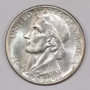 Classic Commemorative Silver--- Daniel Boone Bicentennial 1934-1938-Silver- 0.5 Dollar