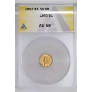 Gold Dollars---Liberty Head 1849-1854 -Gold- 1 Dollar