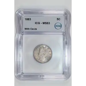 Nickel Five Cent Pieces-Liberty Head 1883-1913