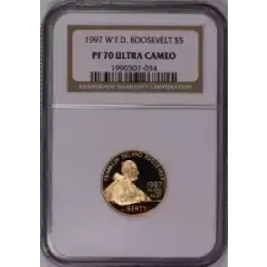 1997 FRANKLIN D. ROOSEVELT ULTRA CAMEO