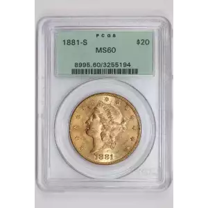 1881-S $20