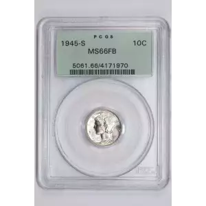 1945-S 10C, FB