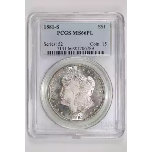 1881-S $1, PL