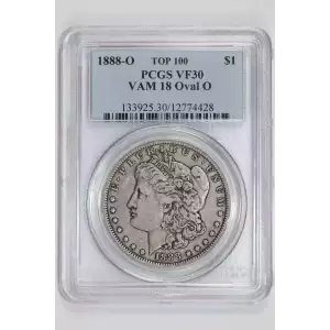 1888-O $1 VAM 18 Oval O TOP 100 (2)