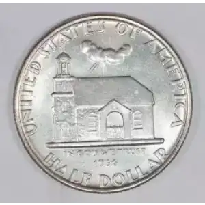 Classic Commemorative Silver--- Delaware Tercentenary 1936 -Silver- 0.5 Dollar