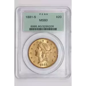 1881-S $20