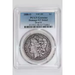 1888-O $1 Oval O TOP 100