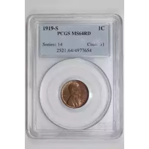 1919-S 1C, RD