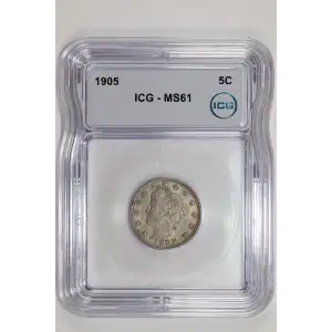 Nickel Five Cent Pieces-Liberty Head 1883-1913