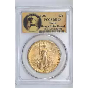 1907 $20 Saint-Gaudens