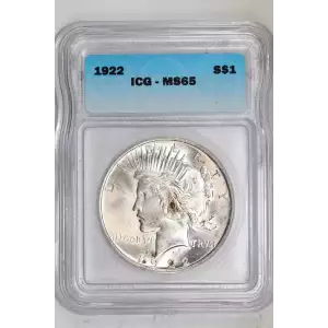 Peace Silver Dollar