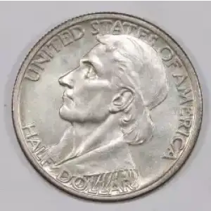 Classic Commemorative Silver--- Daniel Boone Bicentennial 1934-1938-Silver- 0.5 Dollar