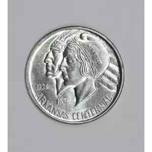 Classic Commemorative Silver--- Arkansas Centennial 1935-1939-Silver- 0.5 Dollar