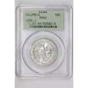 1936-S 50C Columbia