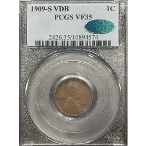 1909-S VDB 1C, BN