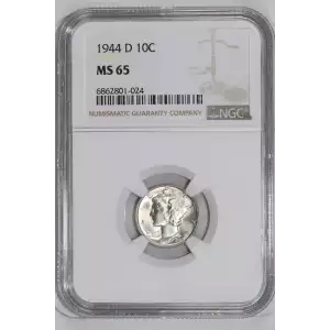 Dimes---Winged Liberty Head or Mercury 1916-1945 -Silver- 1 Dime