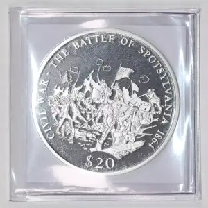 LIBERIA Silver 20 DOLLARS