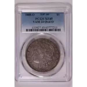 1888-O $1 VAM 24 Oval O (2)