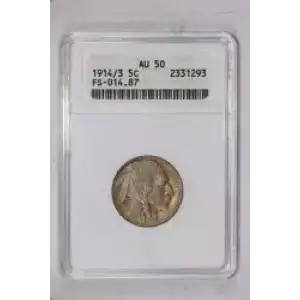 Nickel Five Cent Pieces-Indian Head or Buffalo