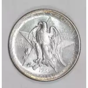 Classic Commemorative Silver--- Texas Independence Centennial 1934-1938-Silver- 0.5 Dollar