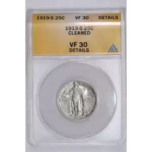 Quarter Dollars---Standing Liberty