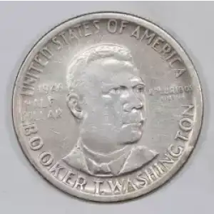 Classic Commemorative Silver--- Booker T. Washington Memorial 1946-1951-Silver- 0.5 Dollar