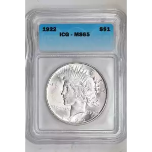 Peace Silver Dollar