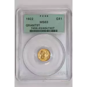 1922 G$1 Grant, Star