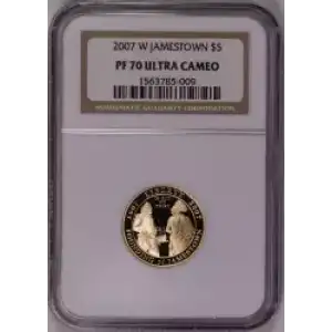 2007 JAMESTOWN ANNIVERSARY ULTRA CAMEO