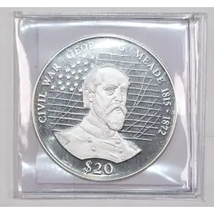 LIBERIA Silver 20 DOLLARS