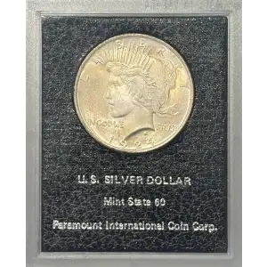 Peace Silver Dollar