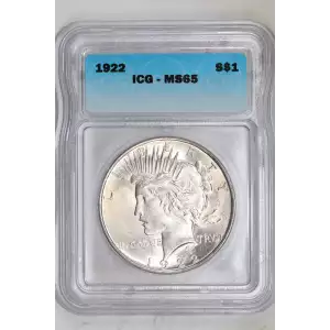 Peace Silver Dollar