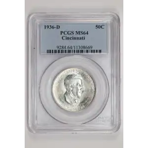 1936-D 50C Cincinnati