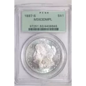1897-S $1, DMPL