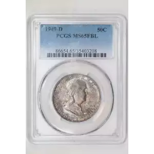 1949-D 50C, FBL