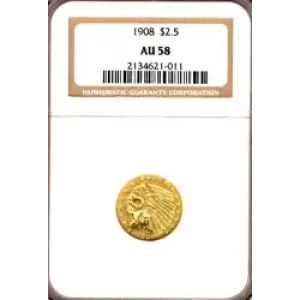 Quarter Eagles---Indian Head 1908-1929 -Gold- 2.5 Dollar (3)