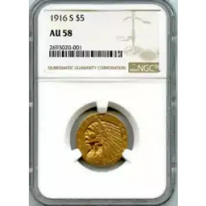 Half Eagles---Indian Head 1908-1929 -Gold- 5 Dollar (3)