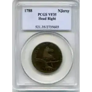 Post Colonial Issues -New Jersey-Coppers (3)