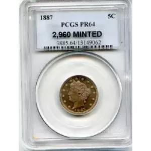 Nickel Five Cent Pieces-Liberty Head 1883-1913 (3)