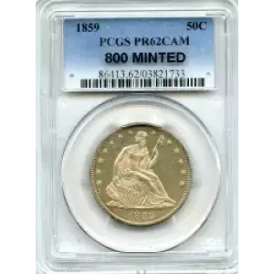 Half Dollars---Liberty Seated 1839-1891 -Silver- 0.5 Dollar (3)