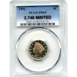 Nickel Five Cent Pieces-Liberty Head 1883-1913 (3)