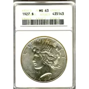 Peace Silver Dollar (3)