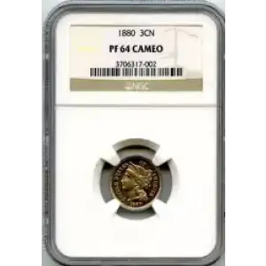 Nickel Three Cent Pieces 1865-1889 (3)