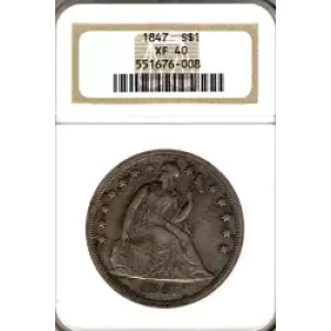 Dollars---Liberty Seated 1840-1873 -Silver- 1 Dollar (3)