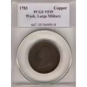 Post Colonial Issues -Washington Portrait Pieces-Copper Cent (3)