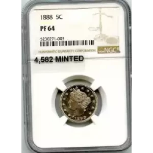 Nickel Five Cent Pieces-Liberty Head 1883-1913 (3)