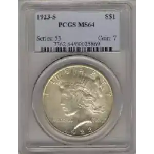 Peace Silver Dollar (3)