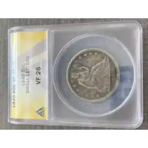 Half Dollars---Liberty Seated 1839-1891 -Silver- 0.5 Dollar (3)