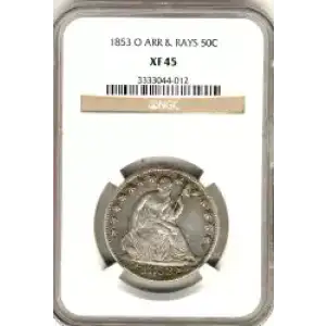 Half Dollars---Liberty Seated 1839-1891 -Silver- 0.5 Dollar (3)