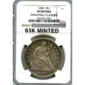 Dollars---Liberty Seated 1840-1873 -Silver- 1 Dollar (3)